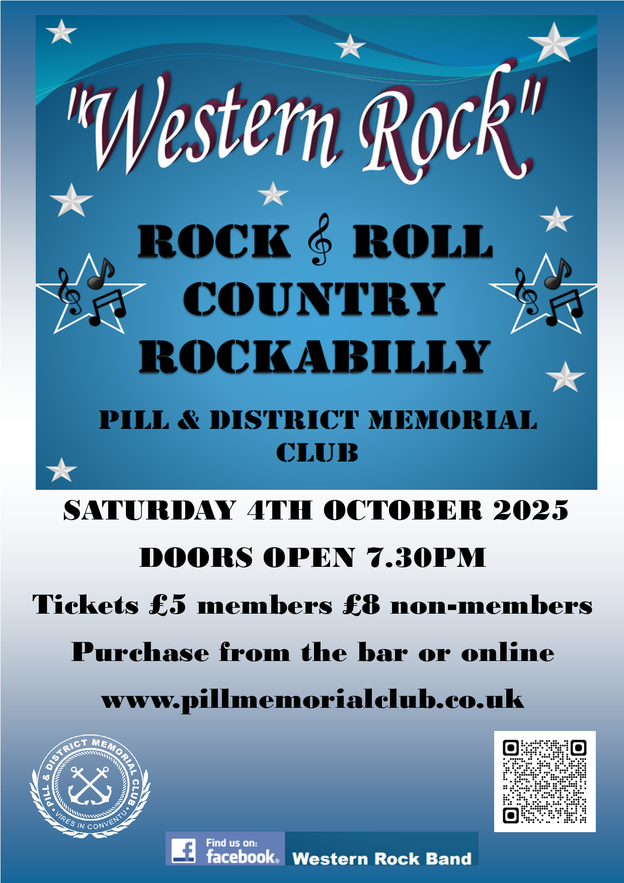 Rock 'n' Roll, Country, Rockabilly live music - WESTERN ROCK band