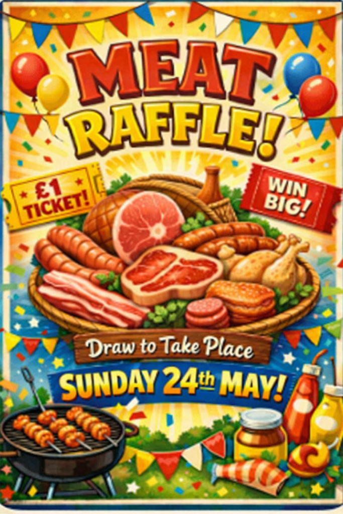 MONTHLY MEAT RAFFLE