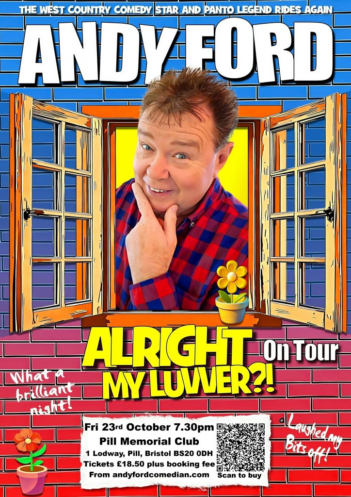 Andy Ford Comedian-Alright My Luvver Tour!!
