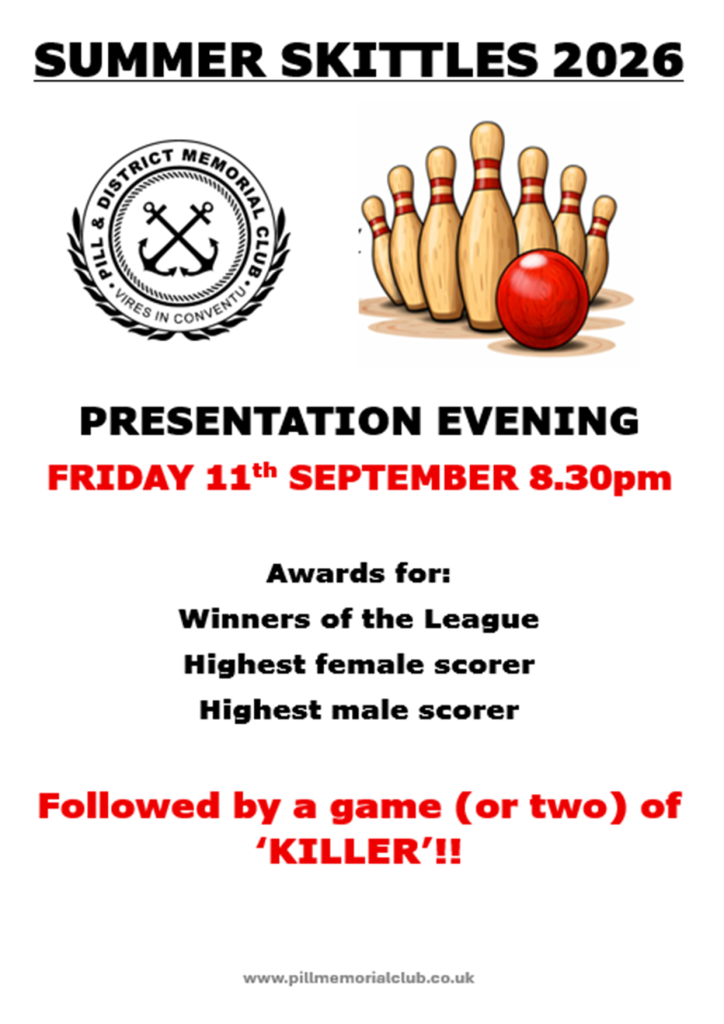 Skittles Presentation Evening